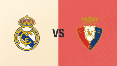 Real Madrid vs Osasuna Yalla Shoot